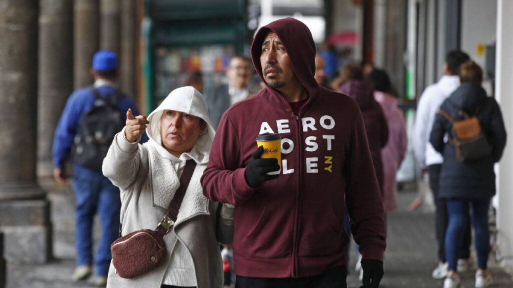 Lluvias y bajas temperaturas en el norte de México