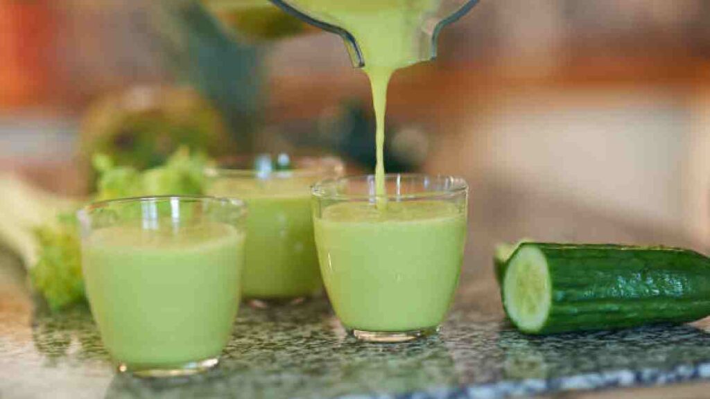 receta agua de pepino perejil y limon