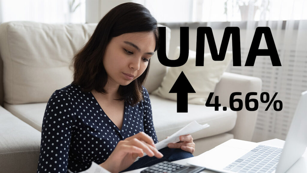 UMA: Desde febrero aumentará su valor 4.66% a 108.57 pesos