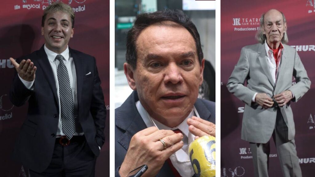 cristian castro, cantante. Manuel "loco" Valdes, marcos valdes