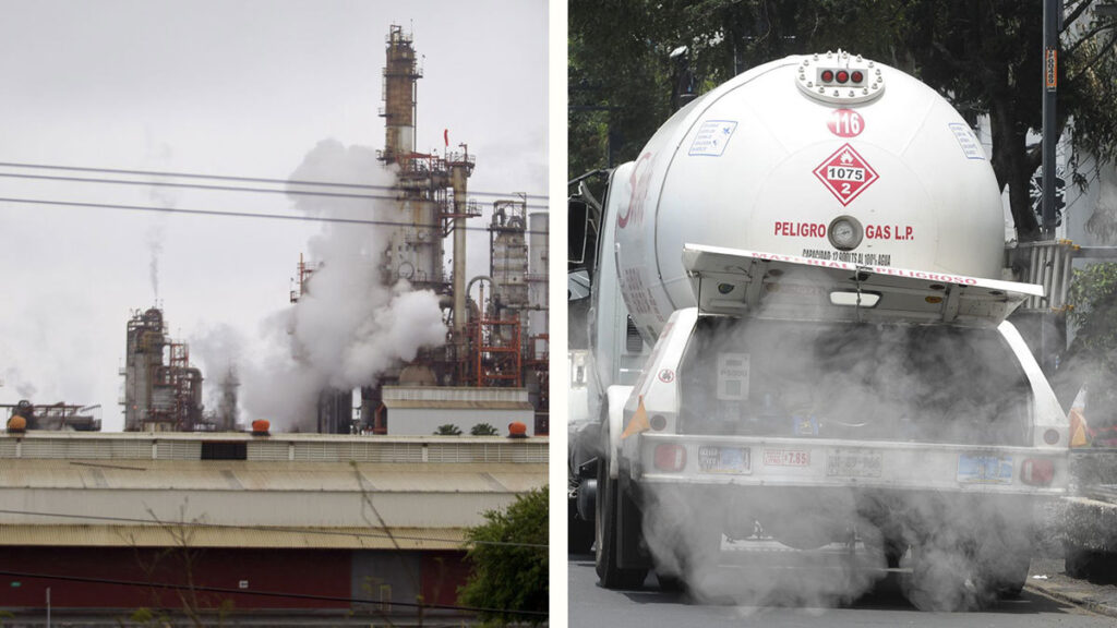 Fuga de gas: Por qué se forman nubes blancas