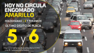 Hoy No Circula, CDMX y Edomex, lunes 21 de abril de 2025; ¿Qué autos descansan?
