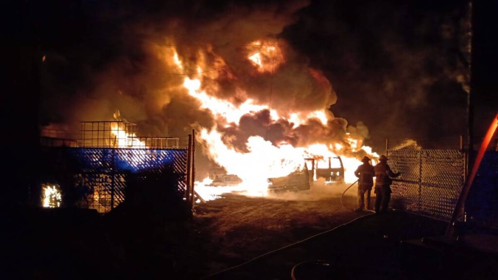 INCENDIO CORRALON HIDALGO