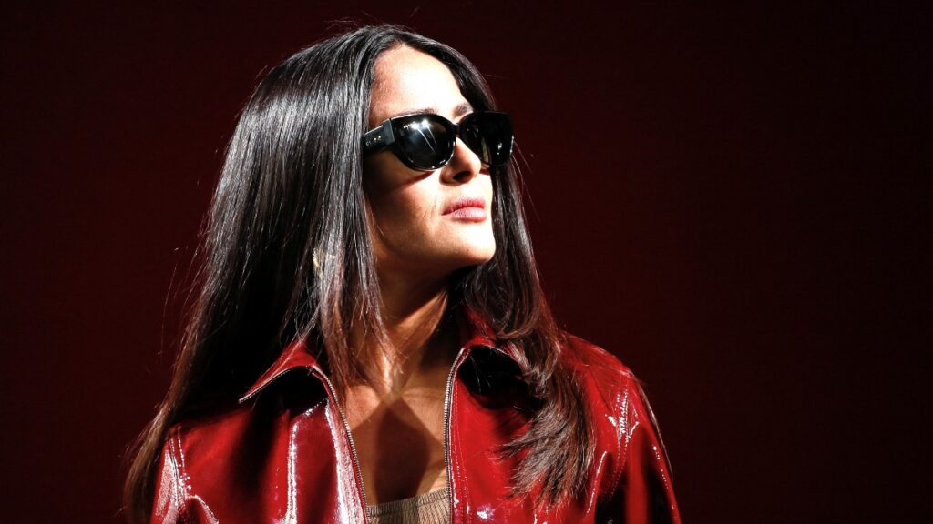 Salma Hayek Milan Semana De La Moda Gucci