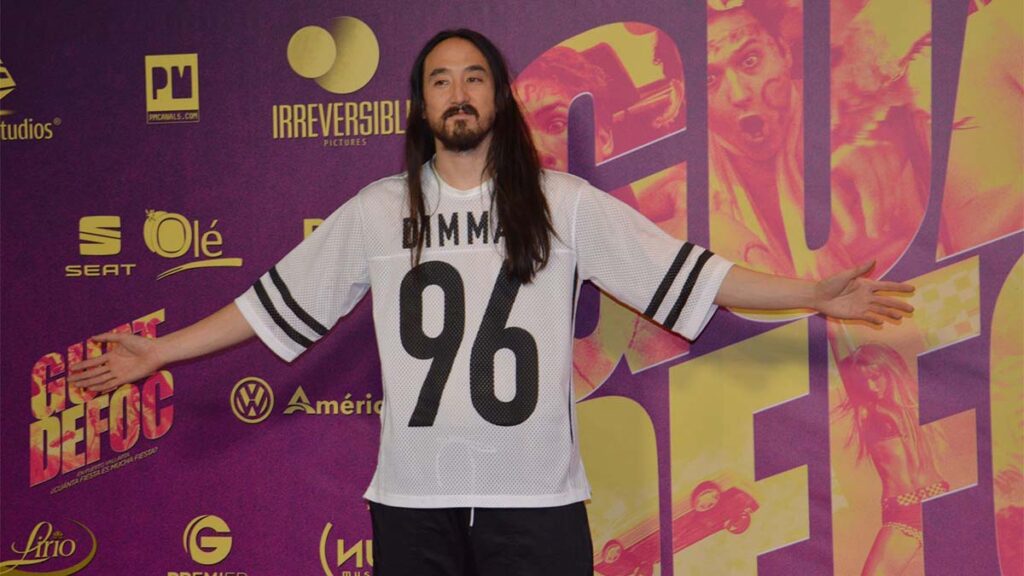 Steve Aoki pastelazo