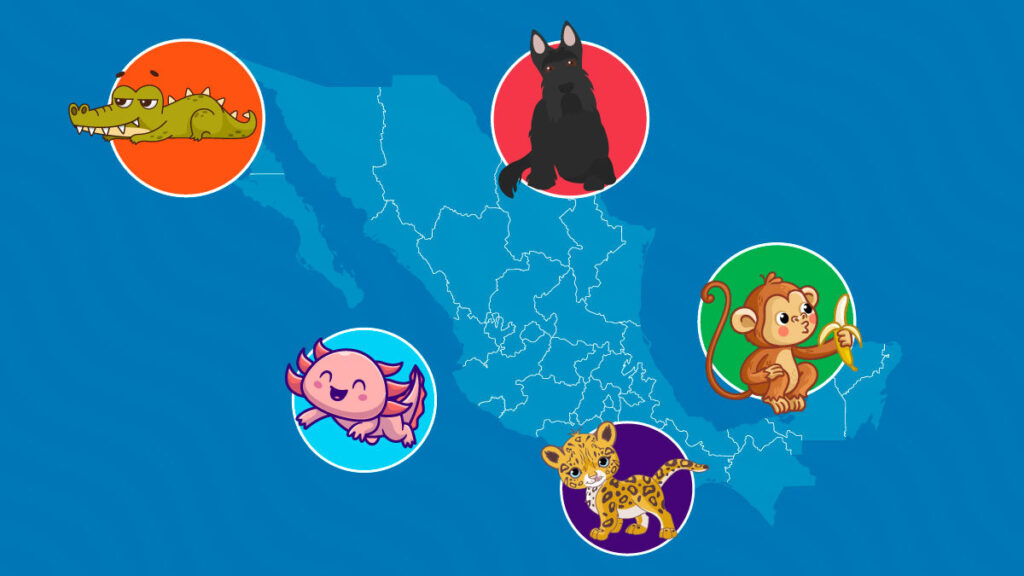 Animales Que Representan A Cada Estado De Mexico