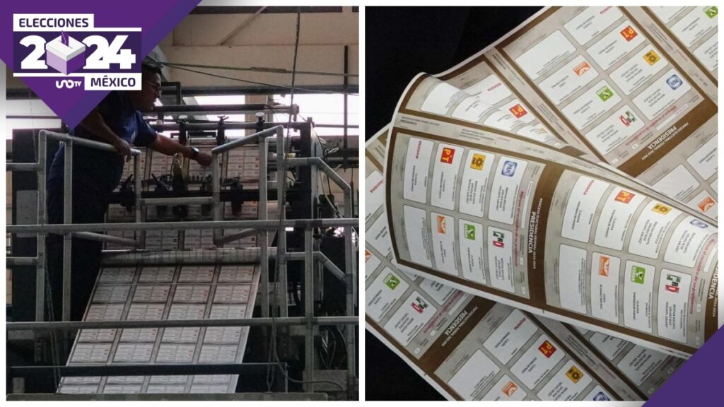 Talleres Gráficos de México concluye impresión de boletas electorales para el 2 de junio.