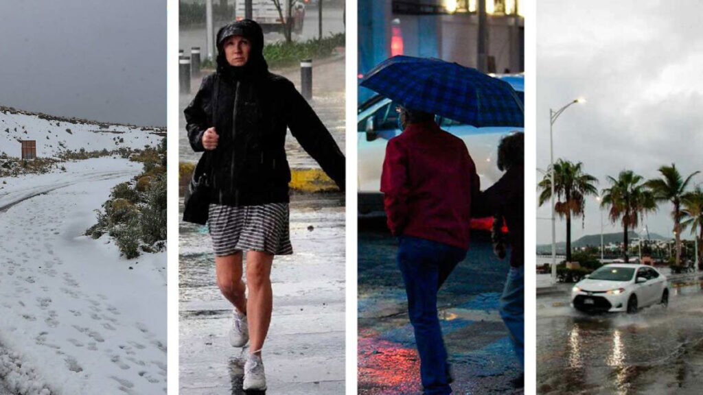 Novena tormenta invernal traerá 4 días de lluvia y -10 grados