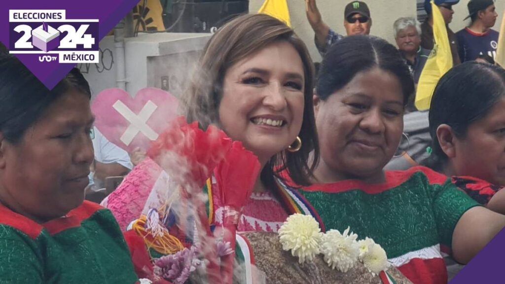 Sigue las actividades de la candidata Xóchitl Gálvez. Foto: Melina Ochoa.