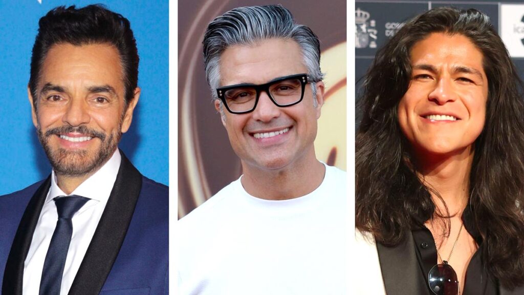 Eugenio Derbez, Jaime Camil y Cristo Fernández en serie Acapulco