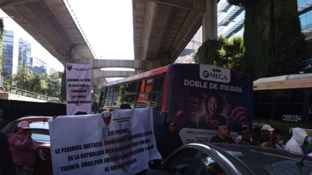 PERIFERICO SUR MANIFESTACIONES BLOQUEO