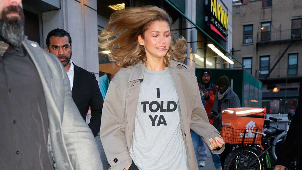 playera "I Told Ya" Zendaya