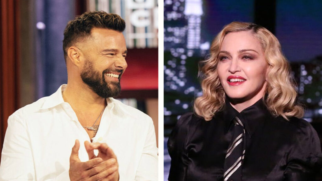 Ricky MArtin sorprende en concierto de Madonna