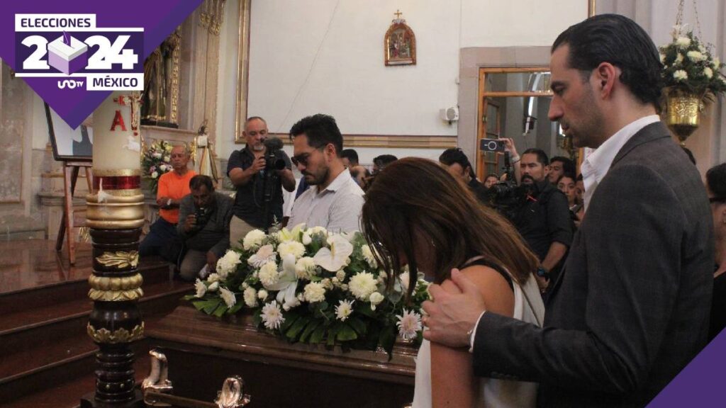Se realiza la misa de cuerpo presente de Gisela Gaytán