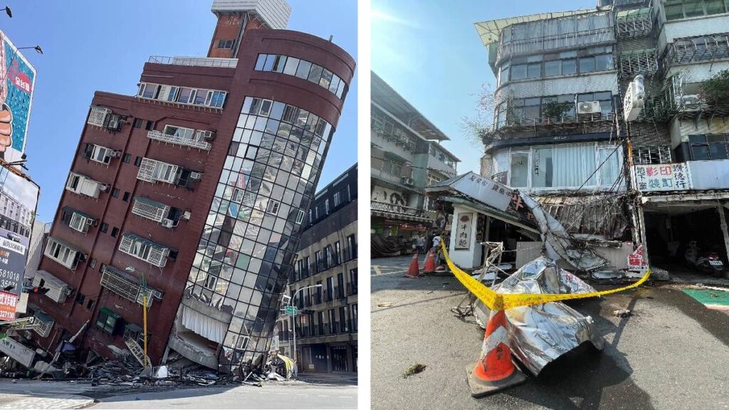 Sismo en Taiwán deja cuatro muertos