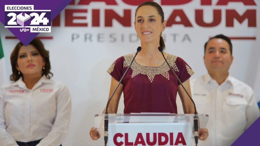 Candidata Claudia Sheinbaum tercer debate presidencial 2024