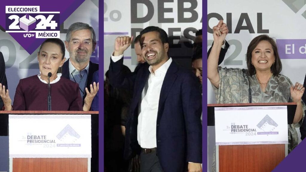Finaliza segundo debate presidencial 2024