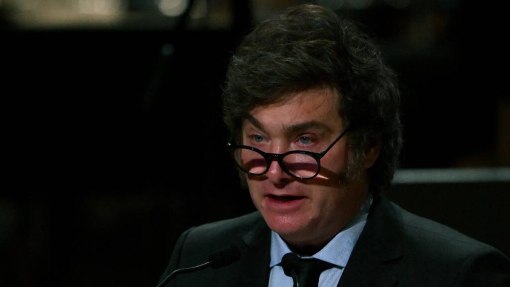 Javier Milei, presidente de Argentina