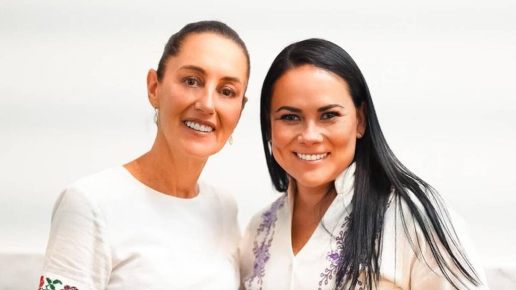 ALEJANDRA DEL MORAL CON SHEINBAUM