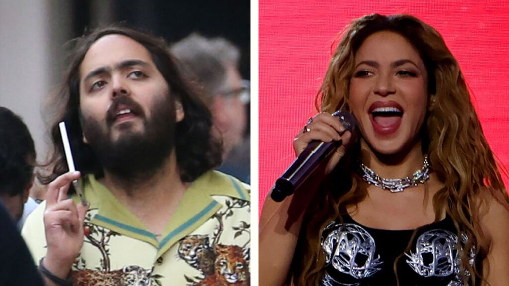 Anant Ambani contrató a Shakira