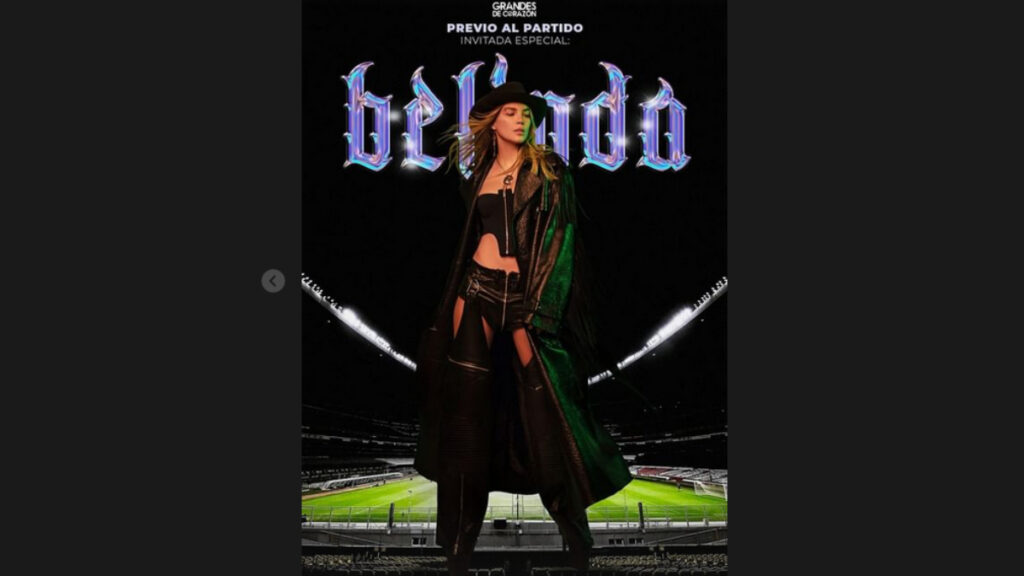 Belinda será la invitada en la final femenil entre América y Rayadas