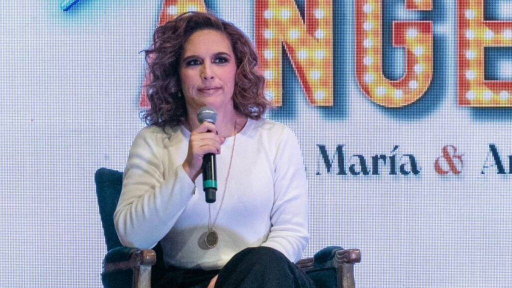 Angélica Vale, cantante y actriz, que bajó drásticamente de peso