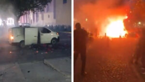 ¡"Boom" en Chiapas! Explota camioneta con pirotecnia en cierre de campaña y deja lesionados