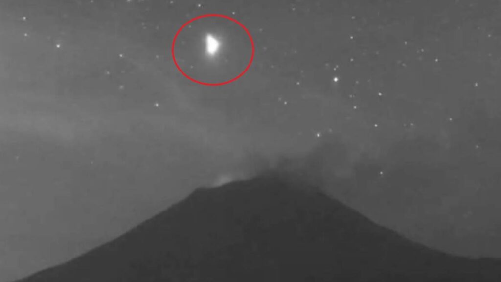 OBJETO LUMINOSO POPOCATEPETL