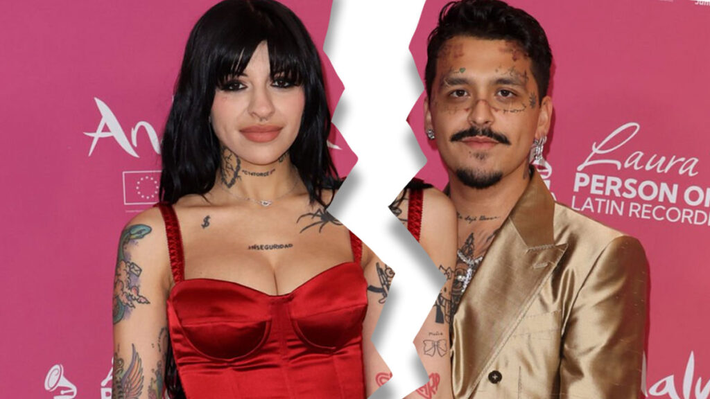 Christian Nodal y Cazzu anuncian su separación