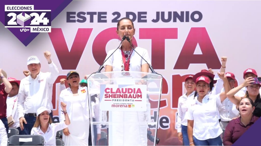 Candidata Claudia Sheinbaum. FOTO: Especial