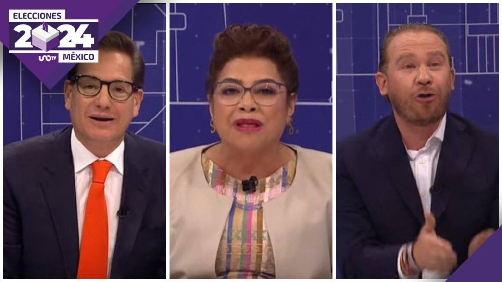 resumen del Tercer debate en la CDMX entre Chertorivski, Clara Brugada y Santiago Taboada, propuestas