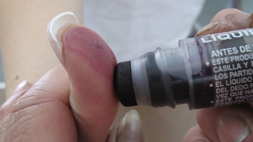 Tinta Indeleble Ipnine Elecciones De Que Esta Hecho