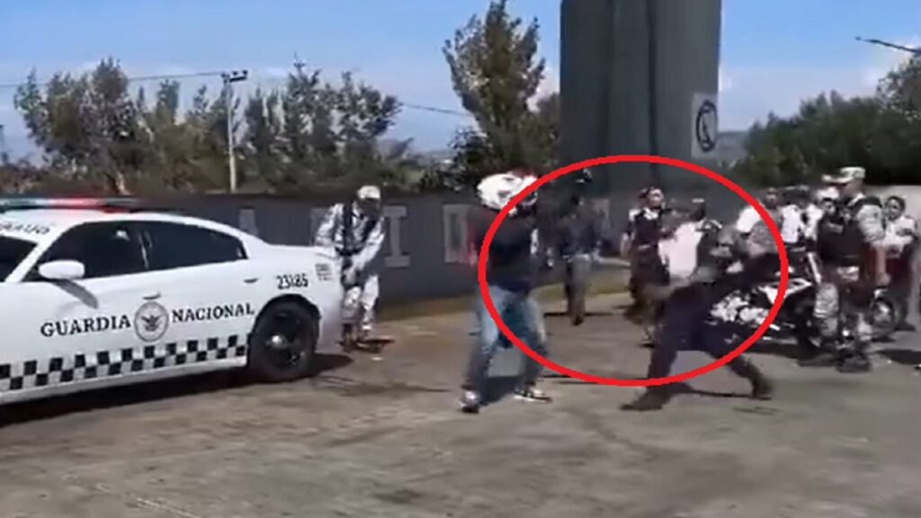 autopista-mexico-cuernavaca-bikers-pelean-con-guardia-nacional