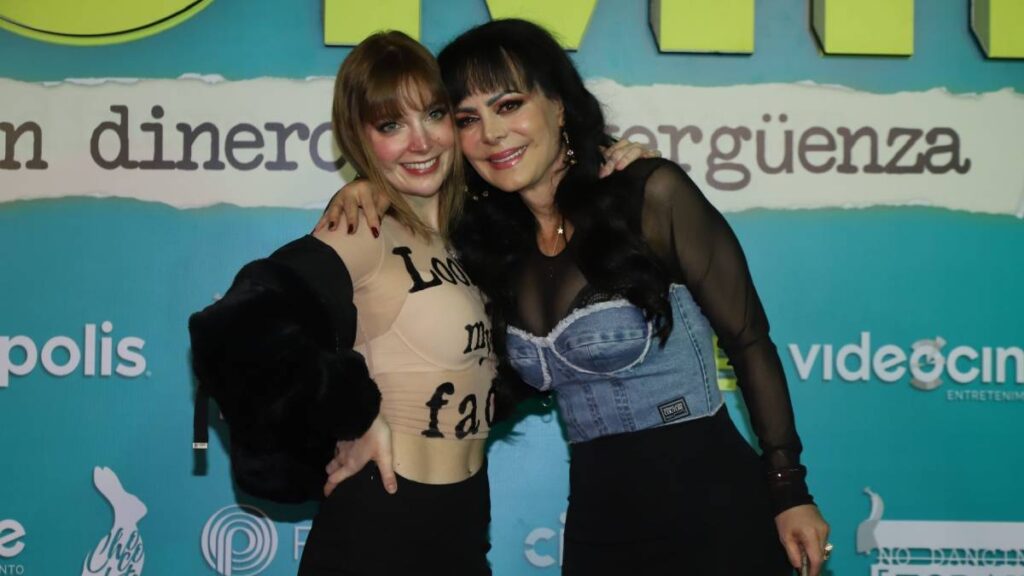 Maribel Guardia con Imelda Tuñón