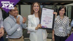 Libia Dennise recibe constancia como primera gobernadora de Guanajuato