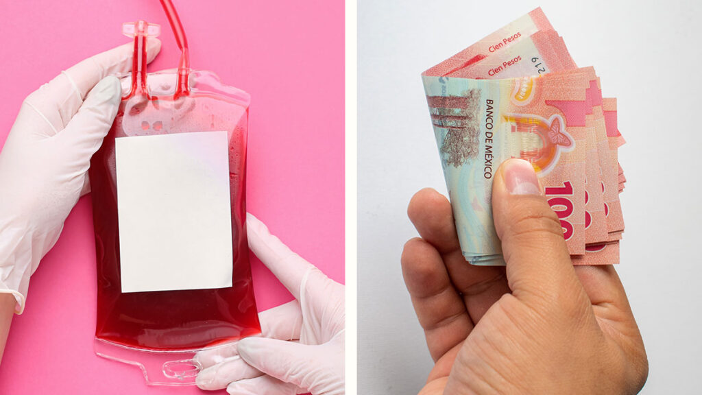 ¿Cobrar por donar sangre es ilegal y puedo tener sanciones?
