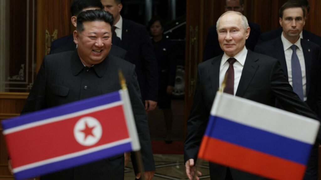 Vladimir Putin visita Corea del Norte