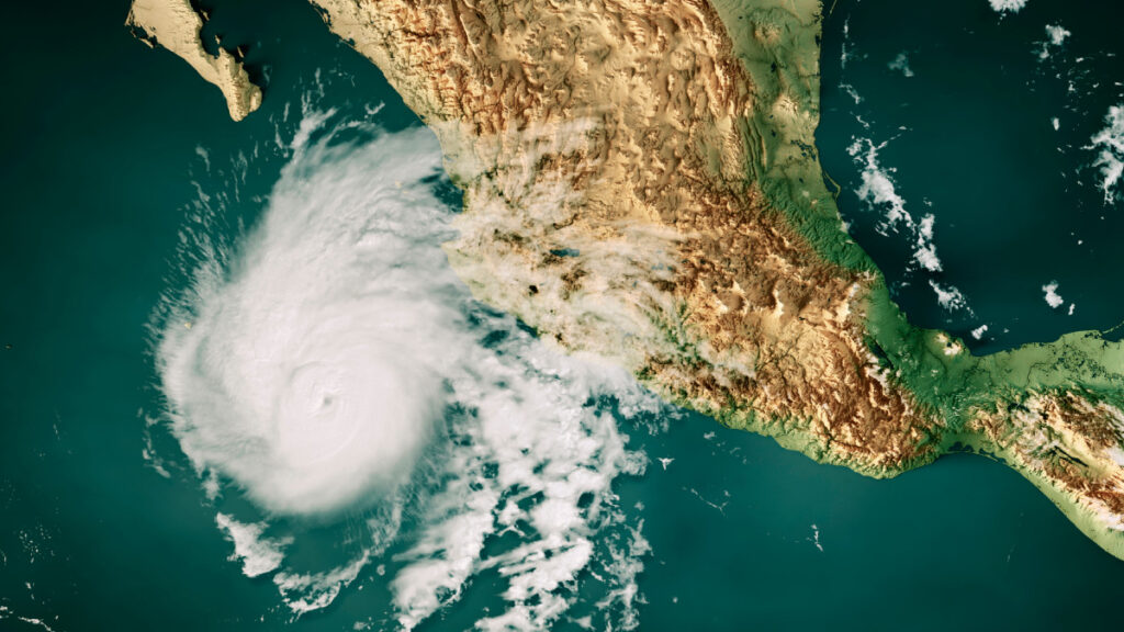 trayectoria de la tormenta Elida