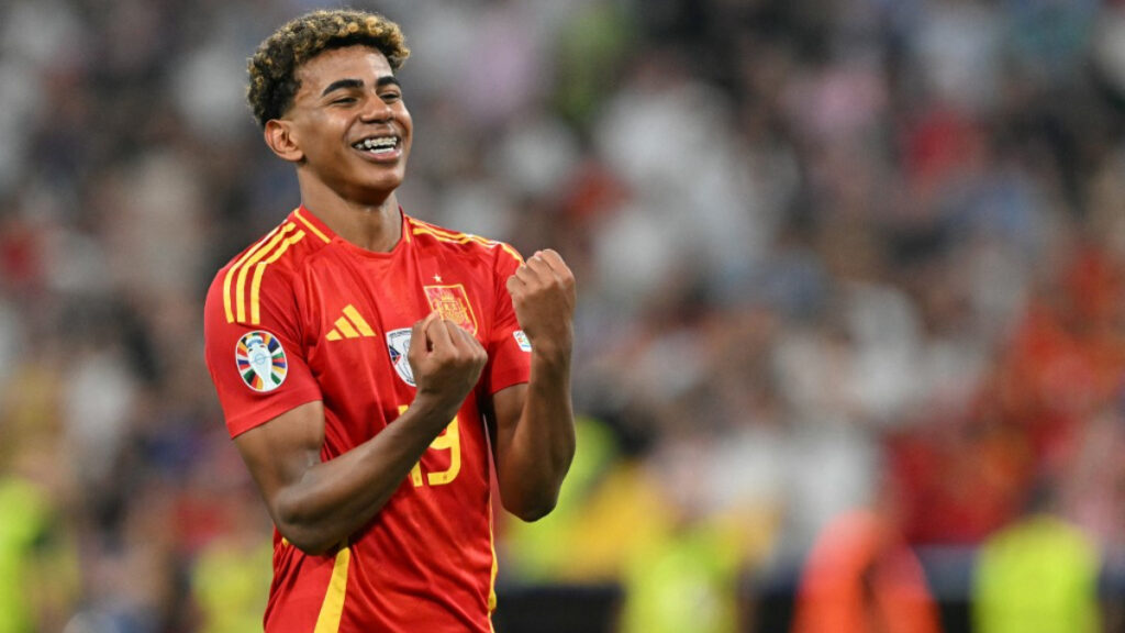 Lamine Yamal se convirtió en el jugador más joven de la historia en anotar en la Eurocopa
