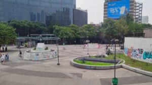 ¡Qué cambio! Imágenes del antes y ahora de la Glorieta de Insurgentes tras su recuperación