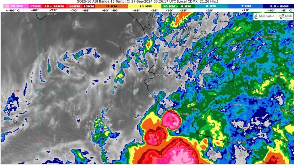 Colima Esta En Alerta Roja Por John