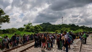 Migrantes, afectados por las lluvias en Coahuila