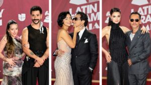 Ángela Aguilar y Christian Nodal en los Latin Grammy 2024: todas las parejas que derrocharon amor en la alfombra roja