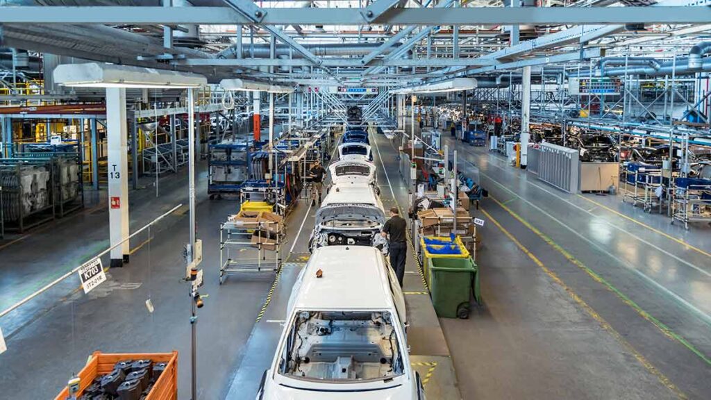 Industria automotriz.