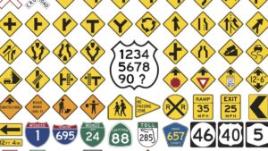 ¿Qué significan los colores de las señales de tránsito en carretera?