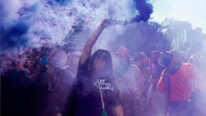 Marcha 25N en CDMX: mujeres exigen justicia contra la violencia de género