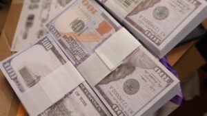 Golpe al crimen: Aseguran más de 286 mil dólares y 885 mil pesos falsos en Baja California