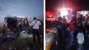 ¡Autobús vuelca en carretera! Accidente en Tecpan de Galeana, Guerrero, deja 2 muertos y 50 lesionados