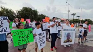 Familiares exigen justicia por muerte de menor en Cancún