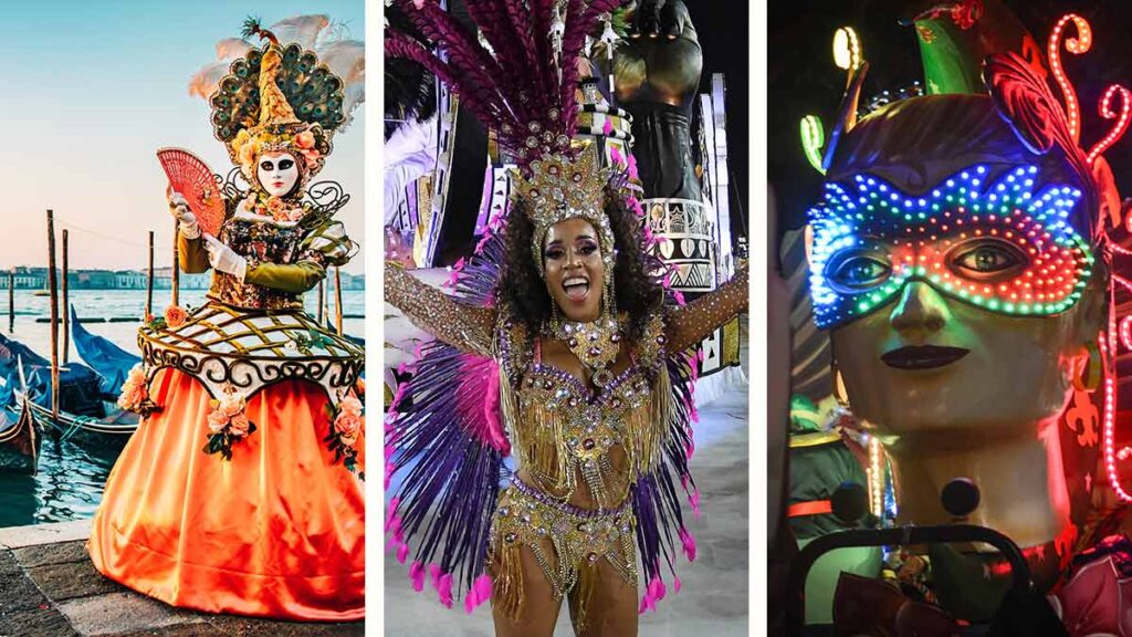 carnaval los más emblemáticos del mundo